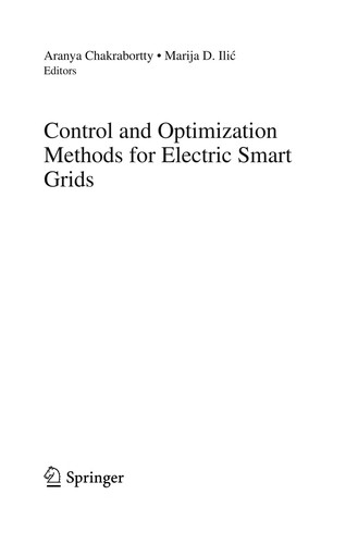 Control and Optimization Methods for Electric Smart Grids