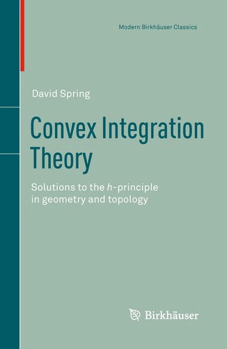 Convex Integration Theory