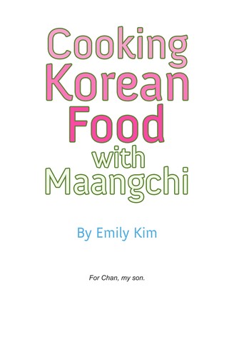 Cooking Korean Food with Maangchi