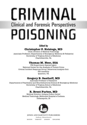 Criminal poisoning