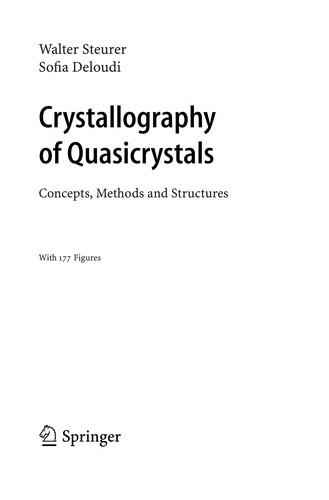 Crystallography of quasicrystals