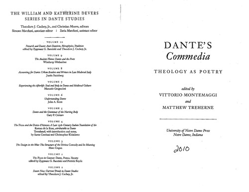Dante's Commedia