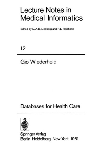 Databases for Health Care