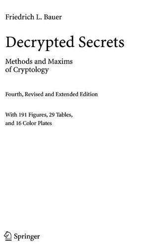 Decrypted secrets