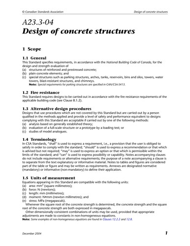 Design of Concrete Structures