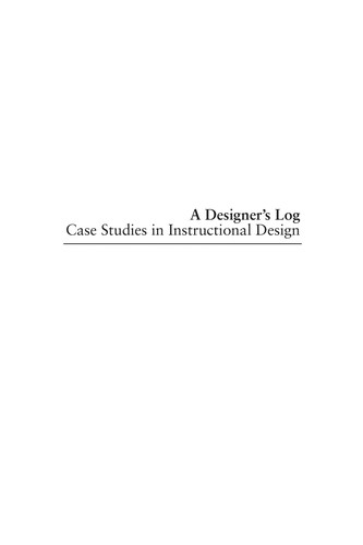 A designer's log
