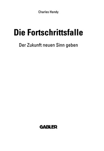 Die Fortschrittsfalle