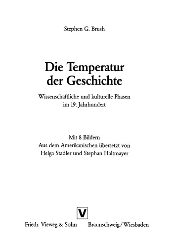 Die Temperatur der Geschichte