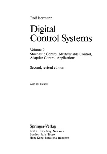 Digital Control Systems