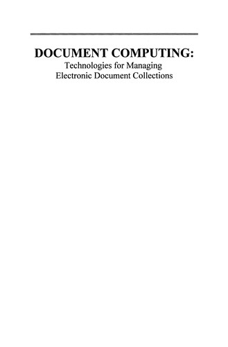 Document Computing