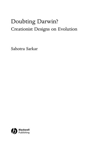 DOUBTING DARWIN?: CREATIONIST DESIGNS ON EVOLUTION