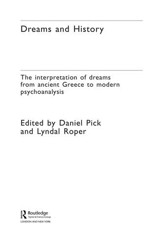 Dreams and history