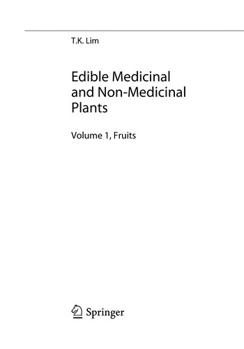 Edible Medicinal and Non-Medicinal Plants