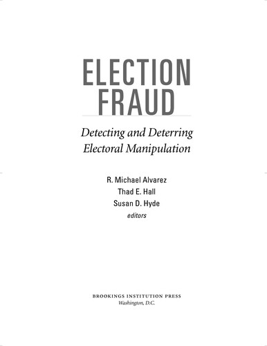 Election fraud