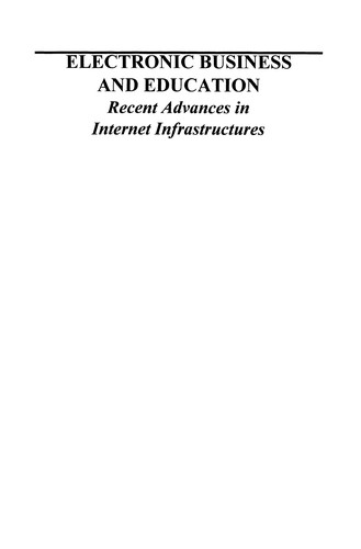 Electronic Business and Education
