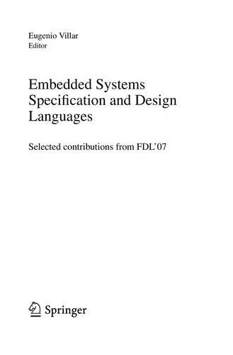 Embedded systems specification and design languages