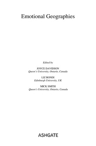 Emotional Geographies