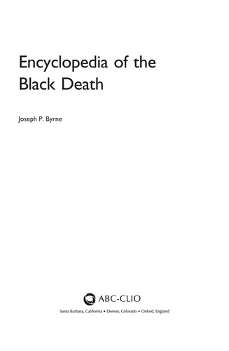Encyclopedia of the Black Death