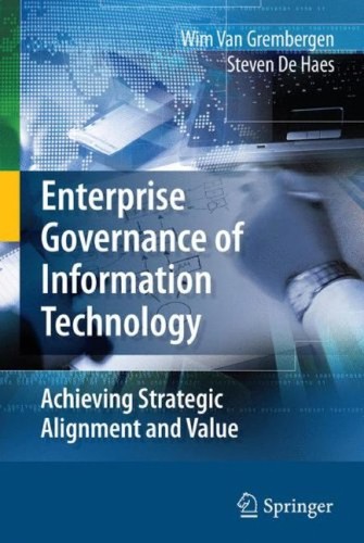 Enterprise Governance of Information Technology