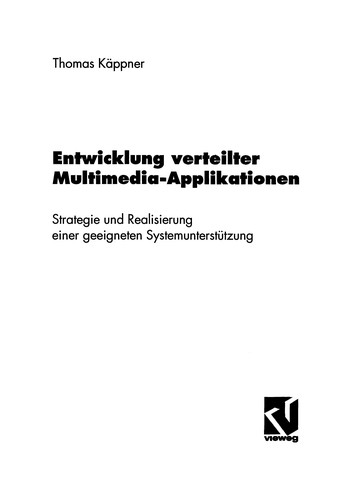 Entwicklung verteilter Multimedia-Applikationen
