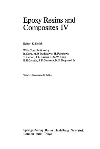 Epoxy Resins and Composites IV