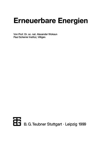 Erneuerbare Energien
