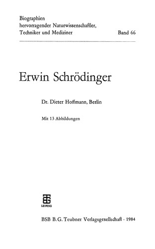 Erwin Schrödinger