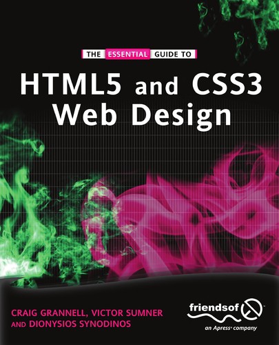 The Essential Guide to HTML5 and CSS3 Web Design