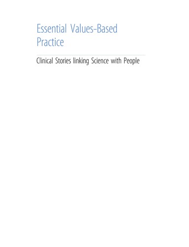 Essential Values-Based Practice