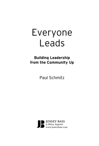 Everyone leads