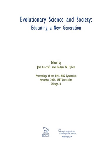 Evolutionary Science and Society