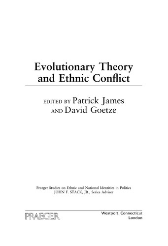 Evolutionary Theory and Ethnic Conflict