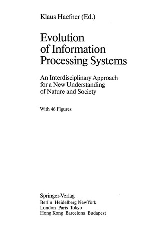 Evolution of Information Processing Systems