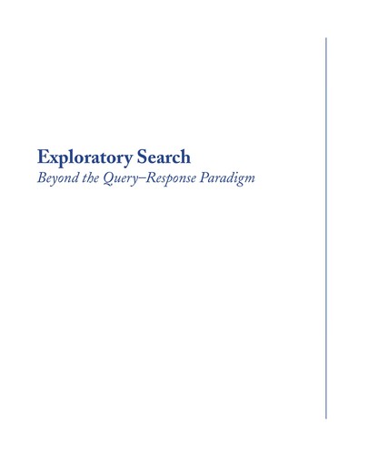 Exploratory Search