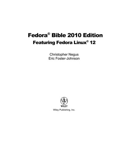 Fedora Bible