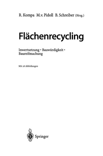 Flächenrecycling