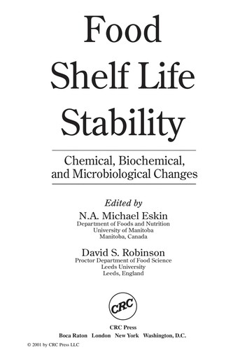 Food Shelf Life Stability