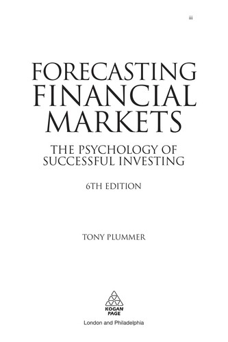 Forecasting financial markets