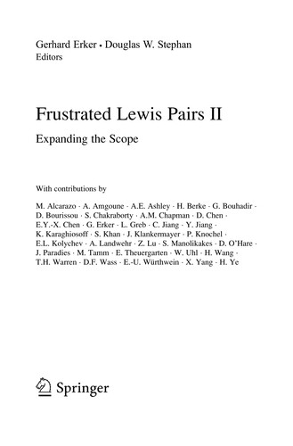 Frustrated Lewis Pairs II