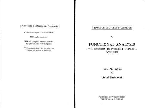 Functional Analysis