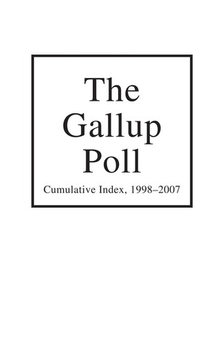 The Gallup Poll Cumulative Index