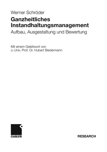 Ganzheitliches Instandhaltungsmanagement