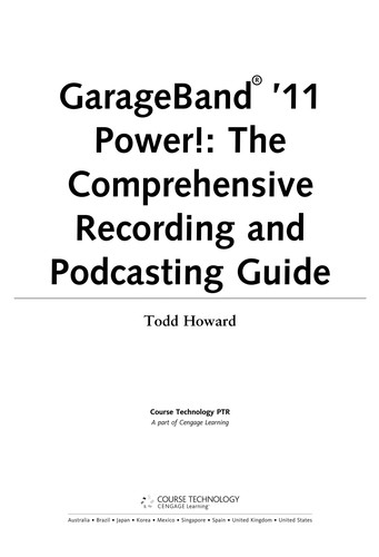 GarageBand '11 Power!
