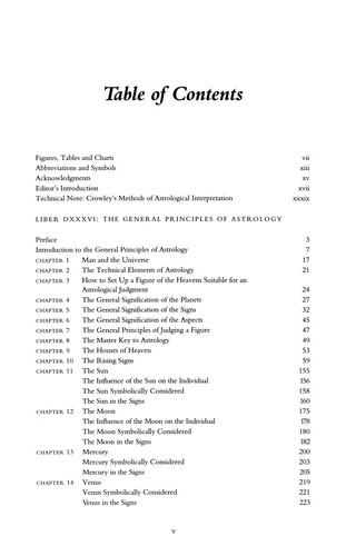 The General Principles of Astrology