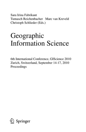 Geographic Information Science