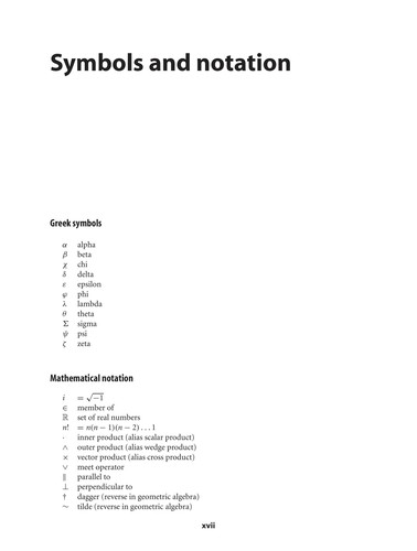 Geometric algebra