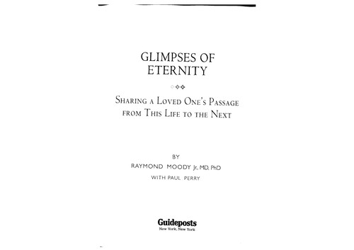 Glimpses of Eternity