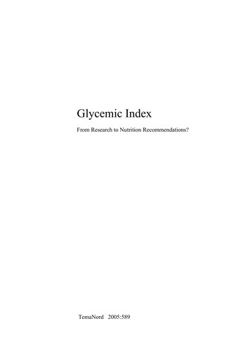 Glycemic Index