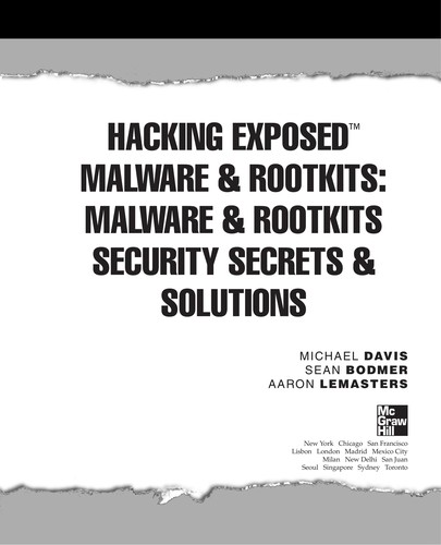 Hacking Exposed Malware & Rootkits
