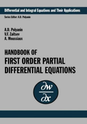 Handbook of First Order Partial Differential Equations